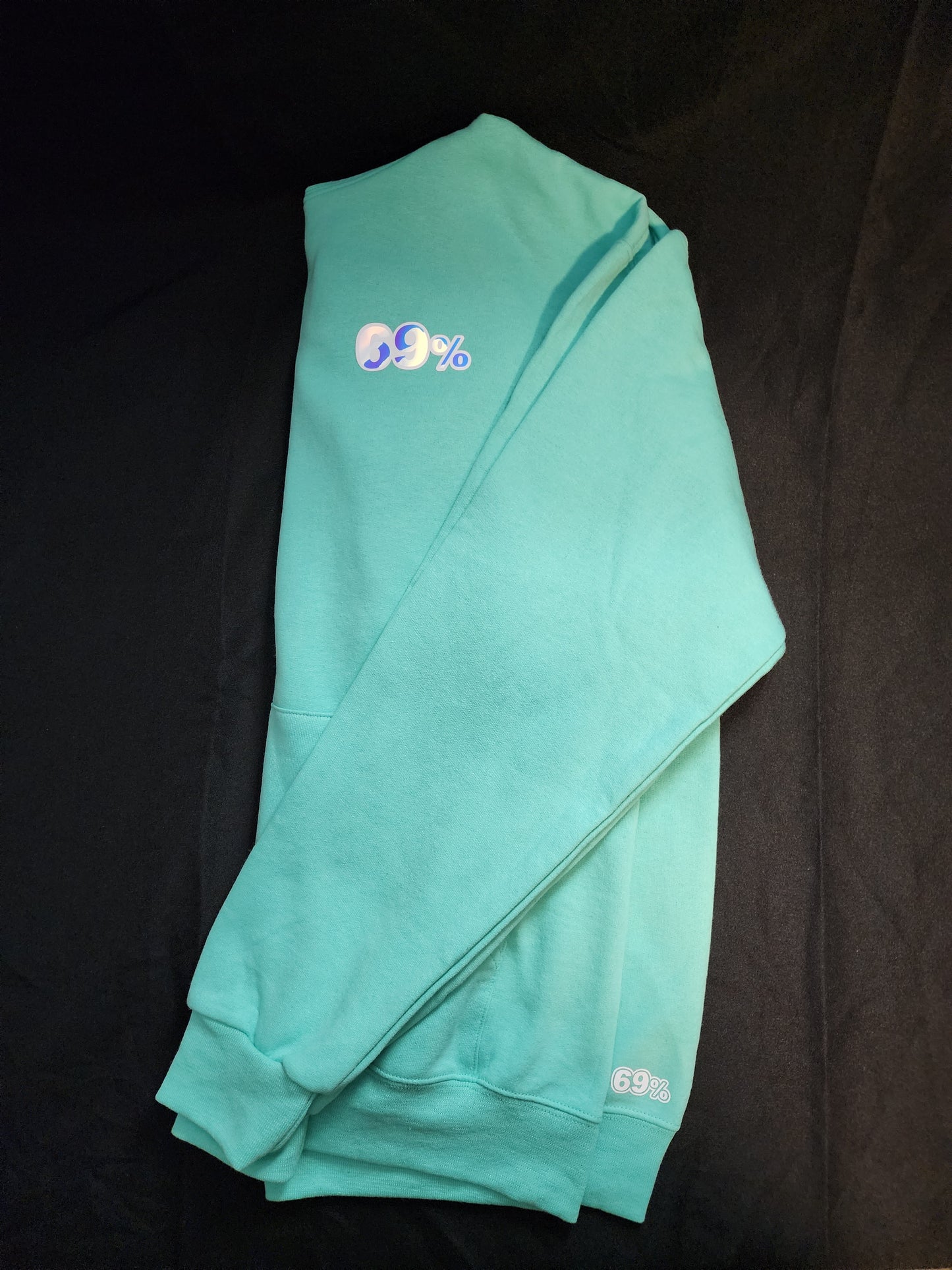 Holographic Mint Hoodie